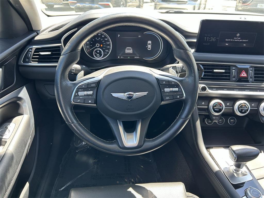 used 2022 Genesis G70 car, priced at $27,621