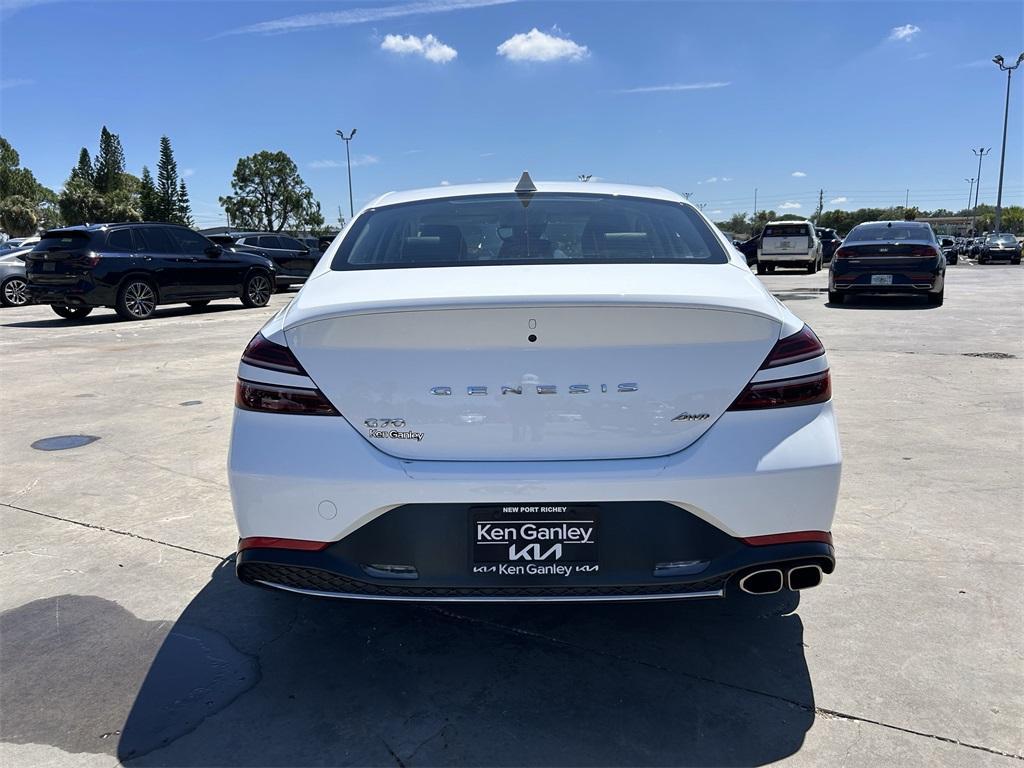 used 2022 Genesis G70 car, priced at $27,621