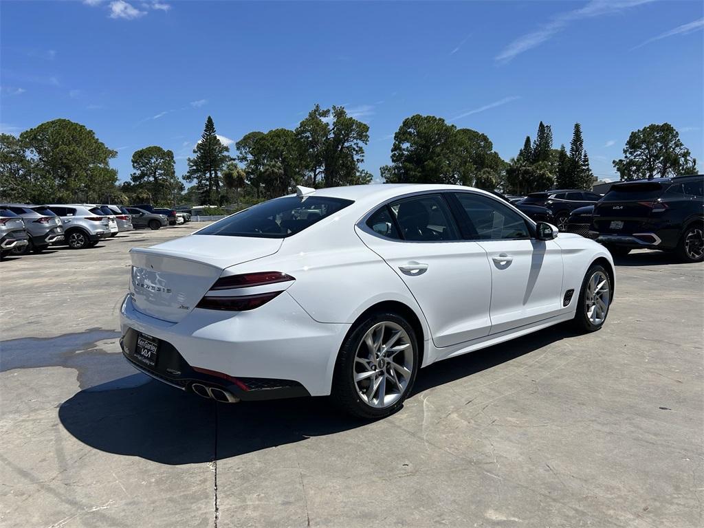 used 2022 Genesis G70 car, priced at $27,621