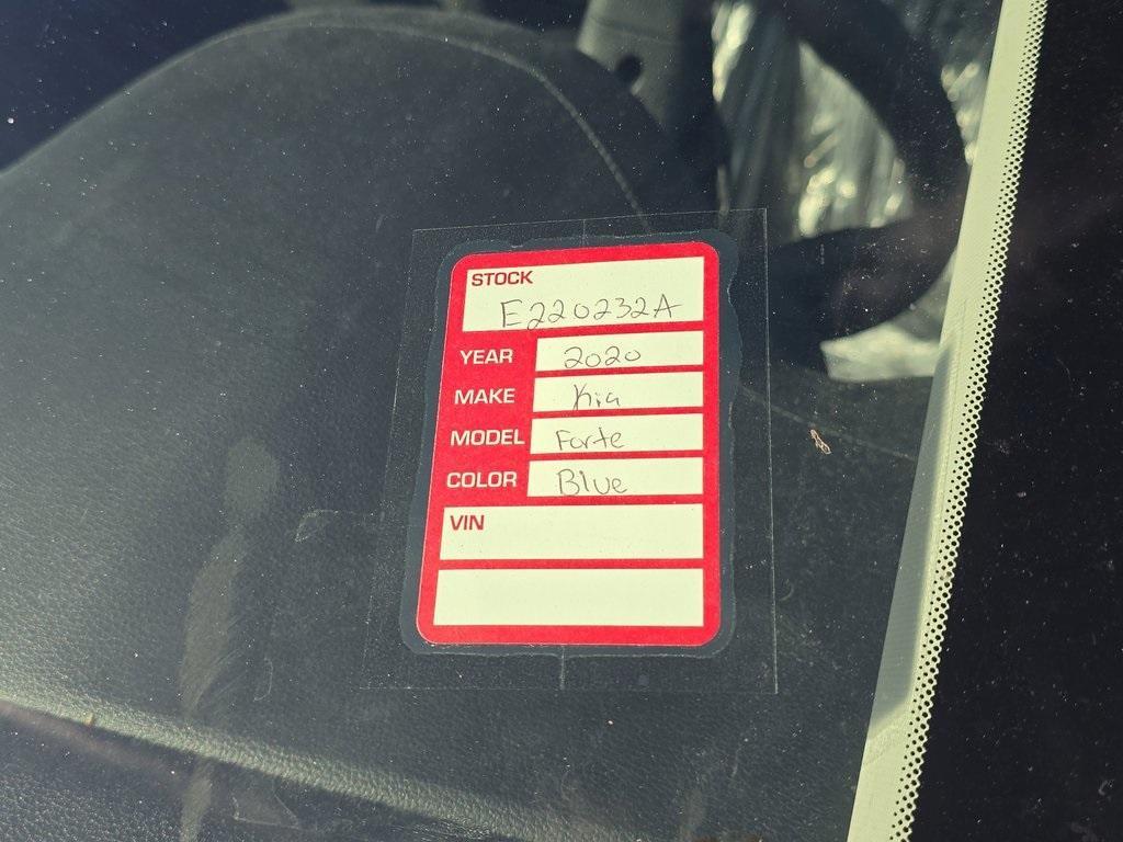 used 2020 Kia Forte car, priced at $14,601