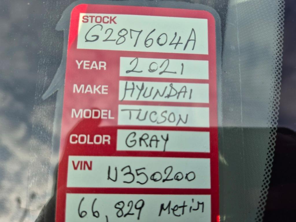 used 2021 Hyundai Tucson car, priced at $15,781