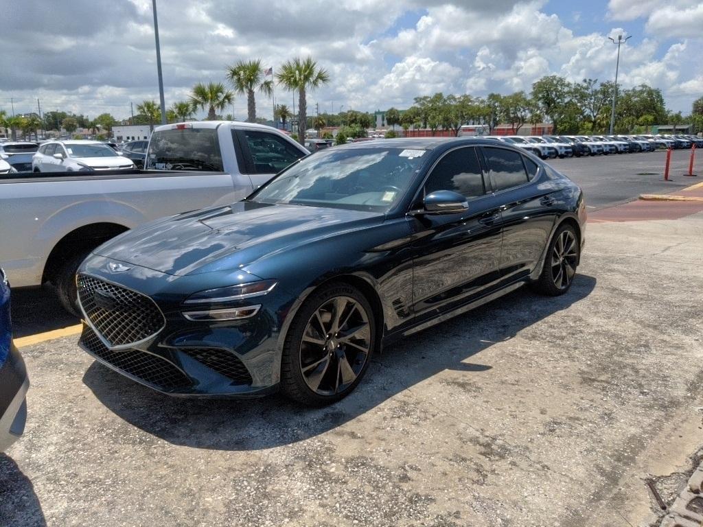used 2023 Genesis G70 car, priced at $28,791