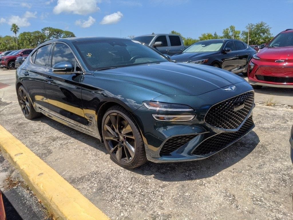 used 2023 Genesis G70 car, priced at $28,791
