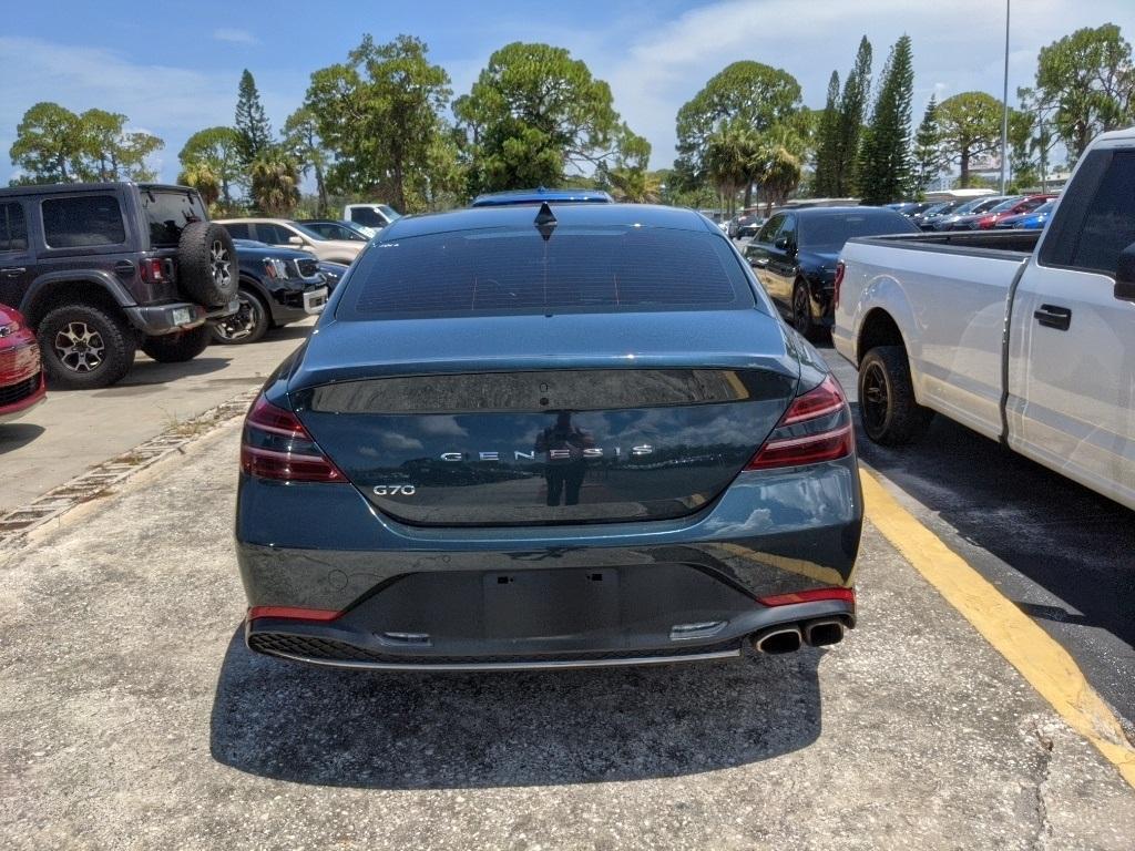 used 2023 Genesis G70 car, priced at $28,791