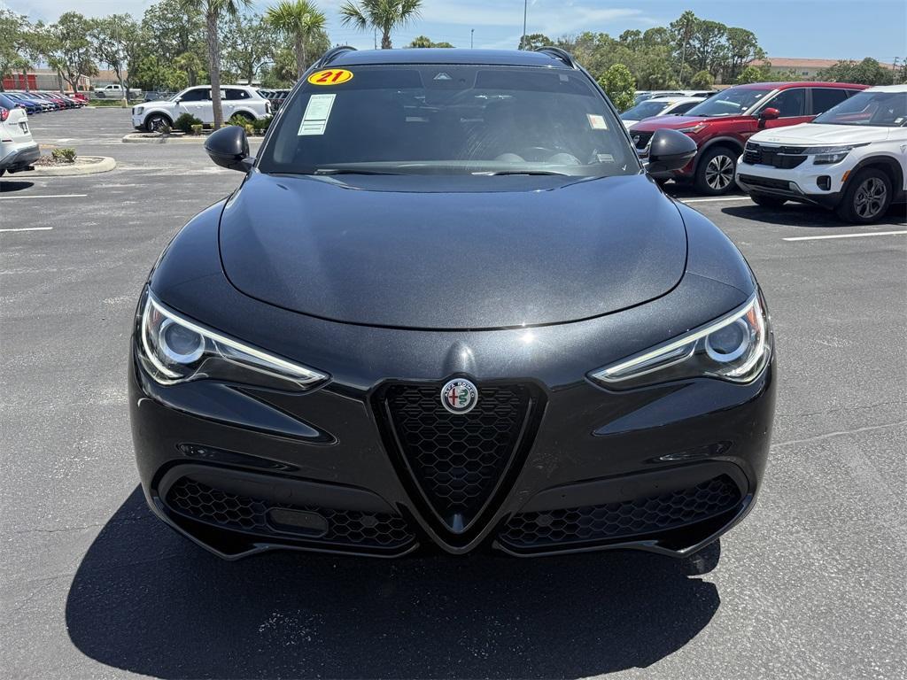 used 2021 Alfa Romeo Stelvio car, priced at $21,993