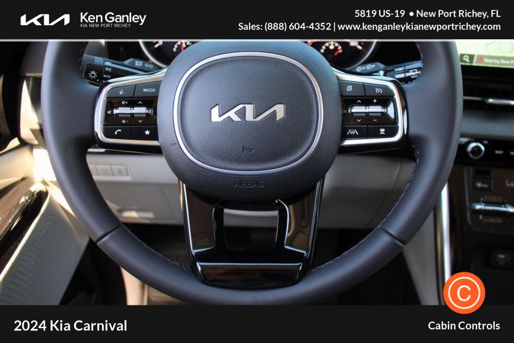 new 2024 Kia Carnival car, priced at $41,215