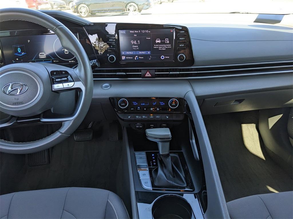 used 2022 Hyundai Elantra car, priced at $16,252