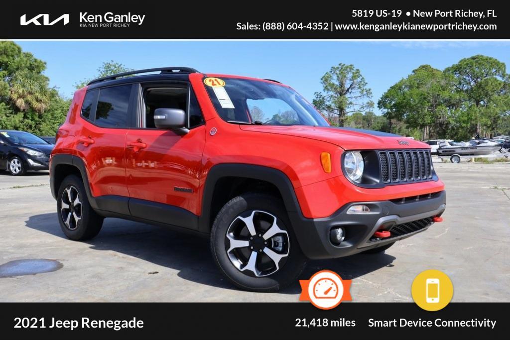 used 2021 Jeep Renegade car, priced at $23,835