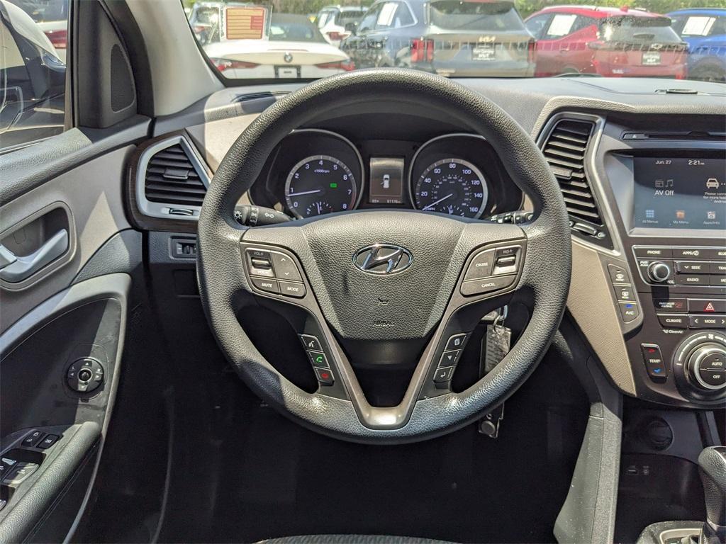 used 2017 Hyundai Santa Fe car, priced at $9,992