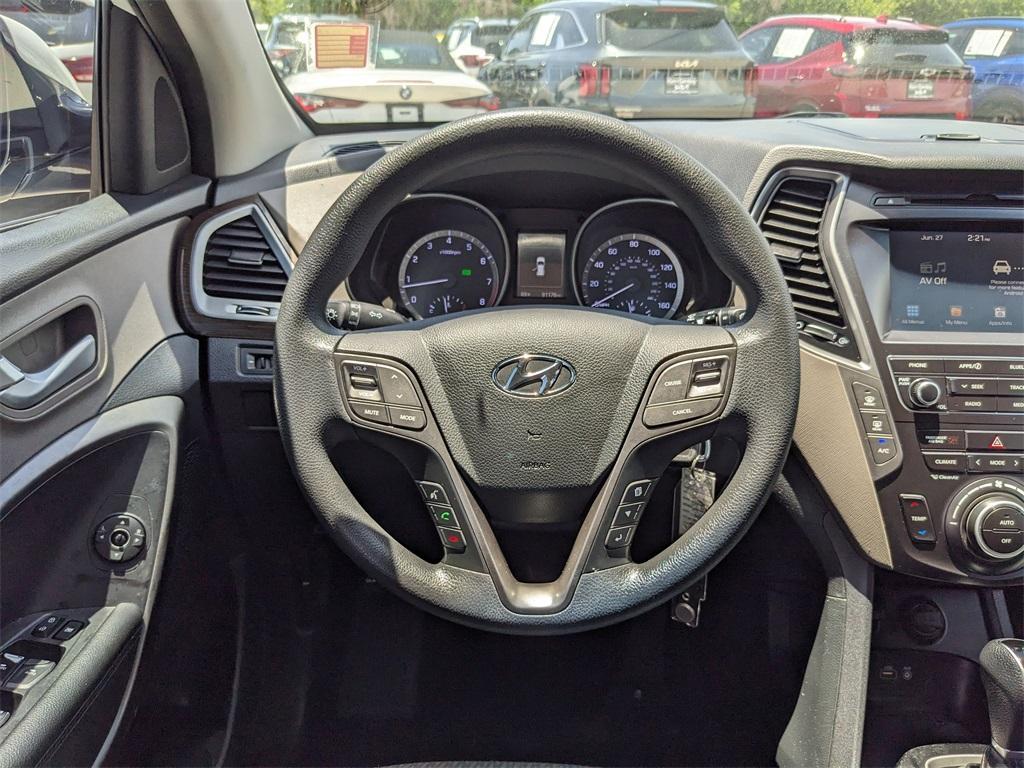 used 2017 Hyundai Santa Fe car, priced at $9,992