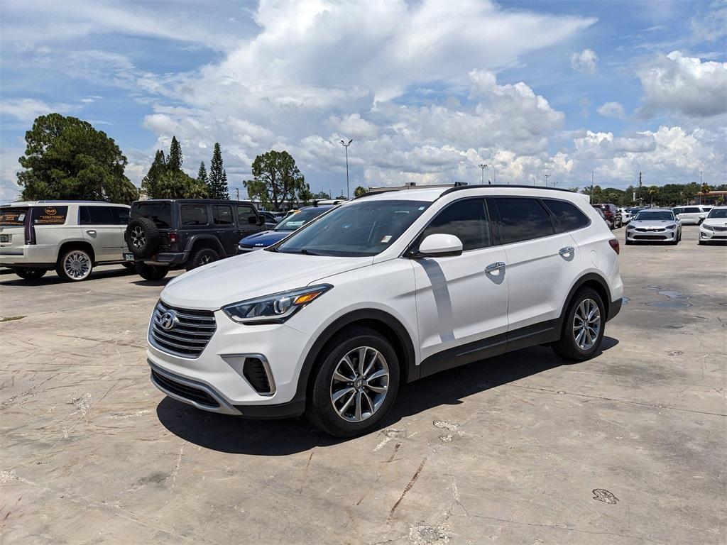 used 2017 Hyundai Santa Fe car, priced at $9,992