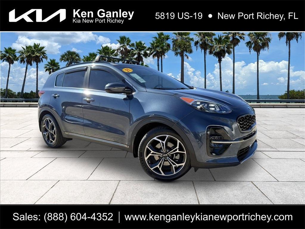 used 2021 Kia Sportage car, priced at $18,294