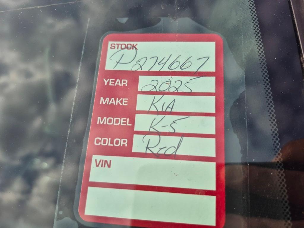 used 2025 Kia K5 car, priced at $28,371