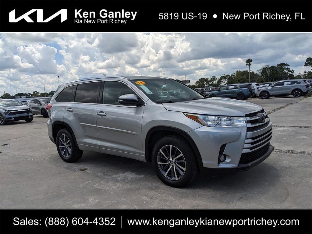 used 2018 Toyota Highlander car, priced at $22,472