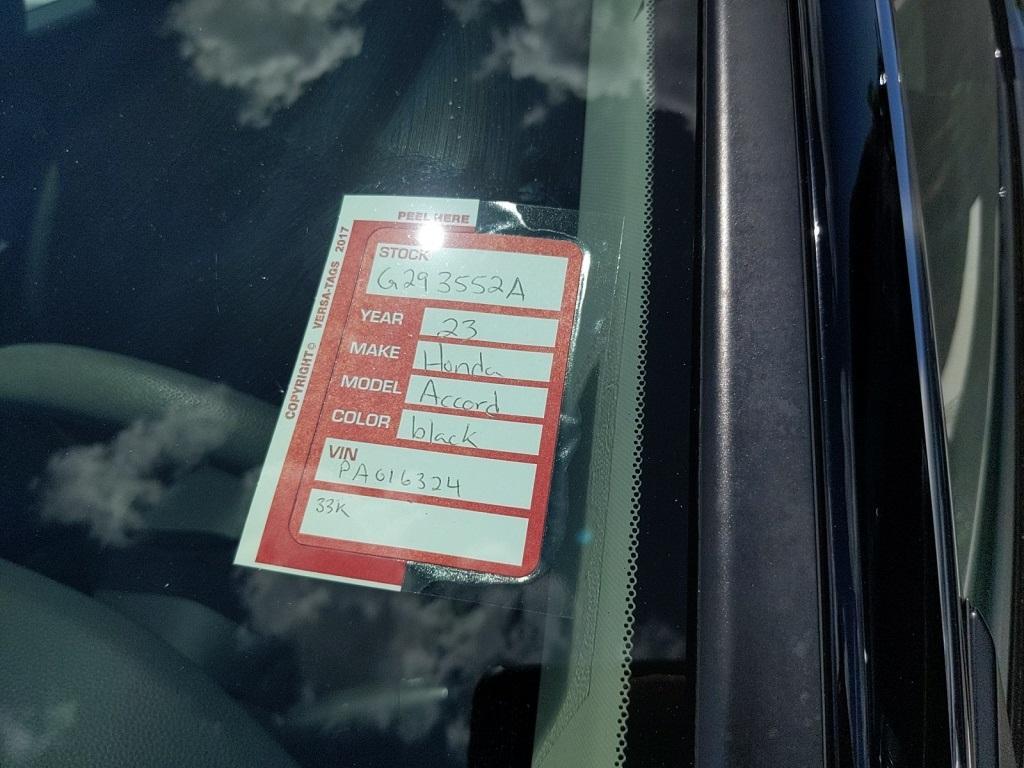 used 2023 Honda Accord car, priced at $22,641