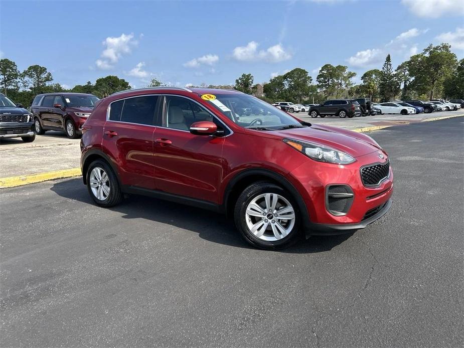 used 2018 Kia Sportage car, priced at $16,546