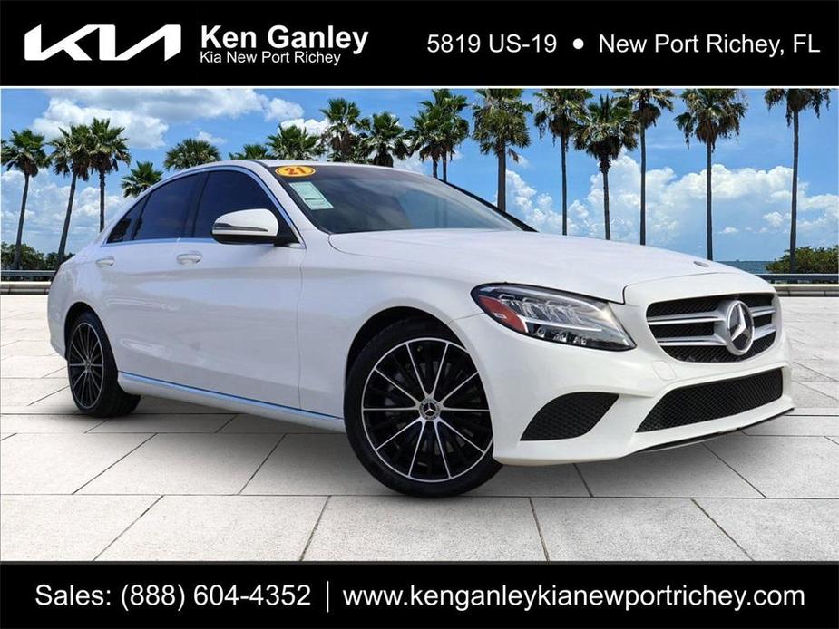 used 2021 Mercedes-Benz C-Class car, priced at $26,290