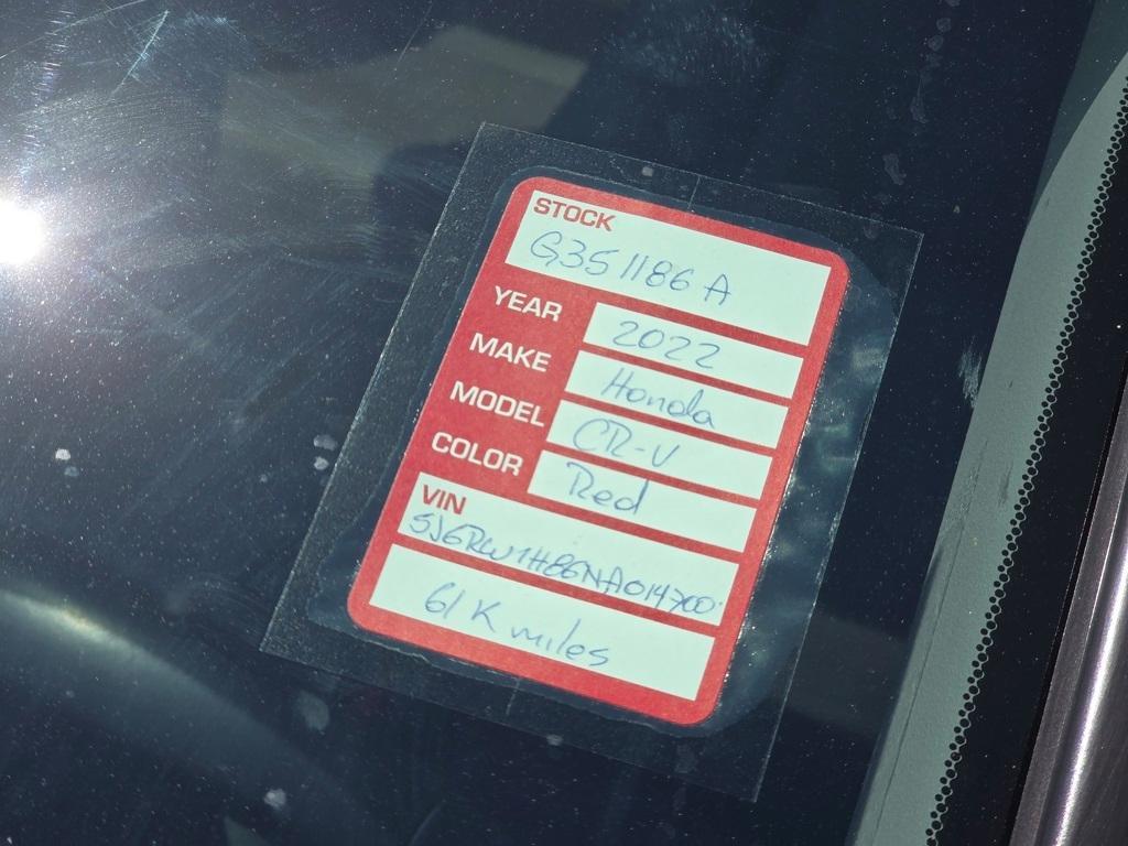 used 2022 Honda CR-V car, priced at $24,991