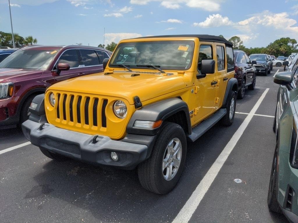 used 2019 Jeep Wrangler Unlimited car, priced at $23,992