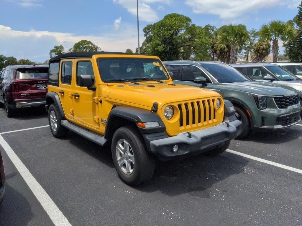 used 2019 Jeep Wrangler Unlimited car, priced at $23,992