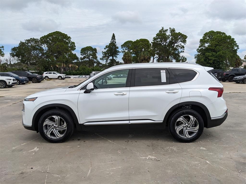used 2021 Hyundai Santa Fe car, priced at $19,441