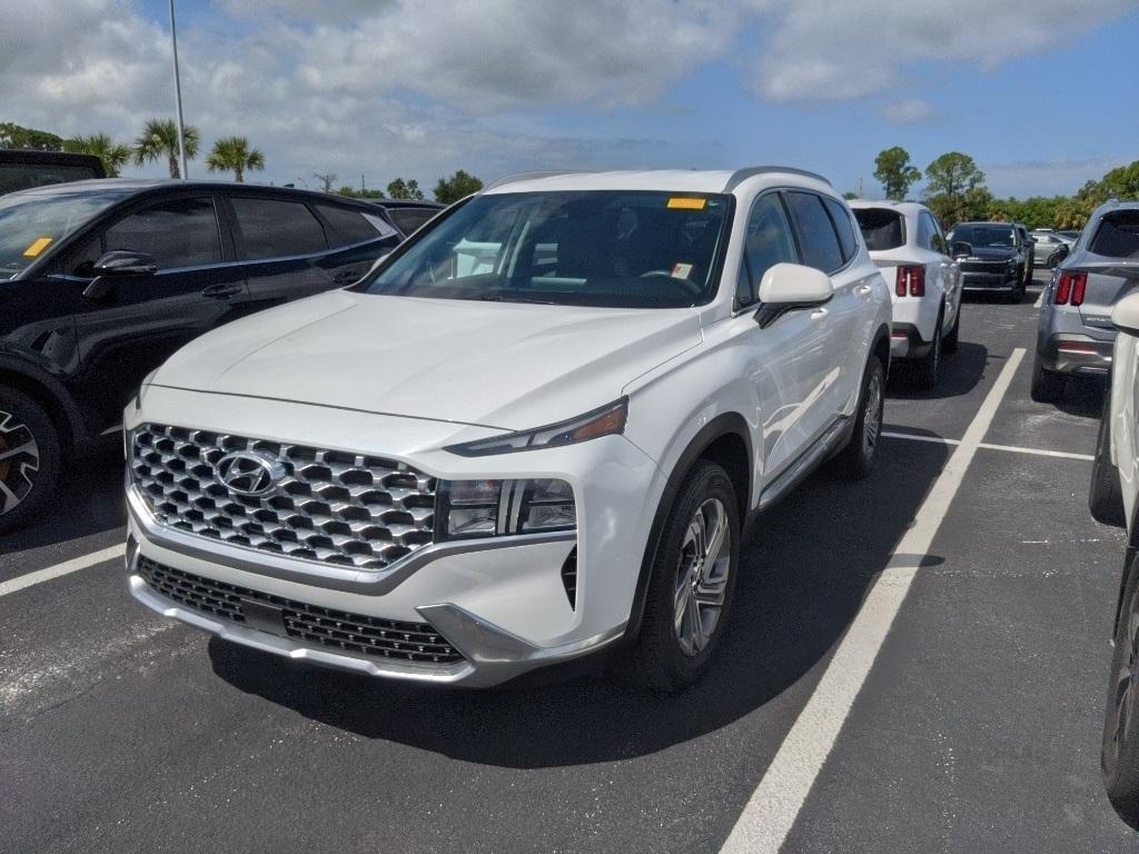 used 2021 Hyundai Santa Fe car, priced at $19,441
