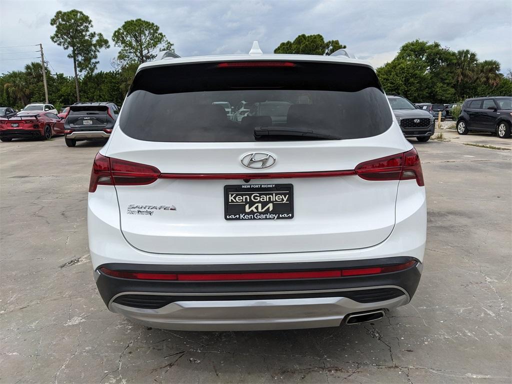used 2021 Hyundai Santa Fe car, priced at $19,441