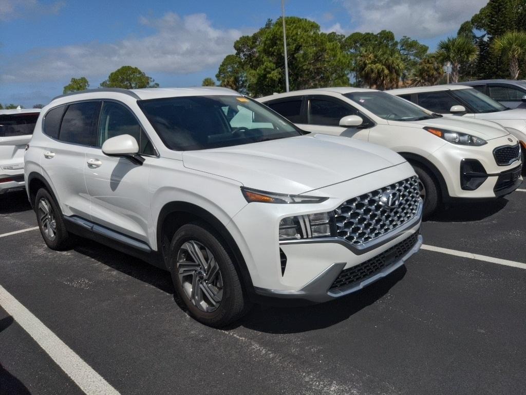 used 2021 Hyundai Santa Fe car, priced at $19,811