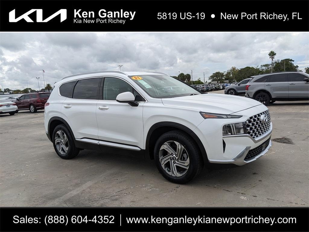 used 2021 Hyundai Santa Fe car, priced at $19,441