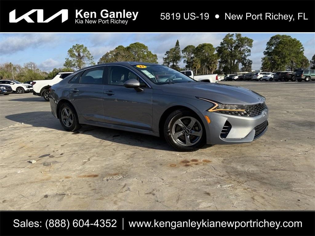 used 2021 Kia K5 car, priced at $18,181