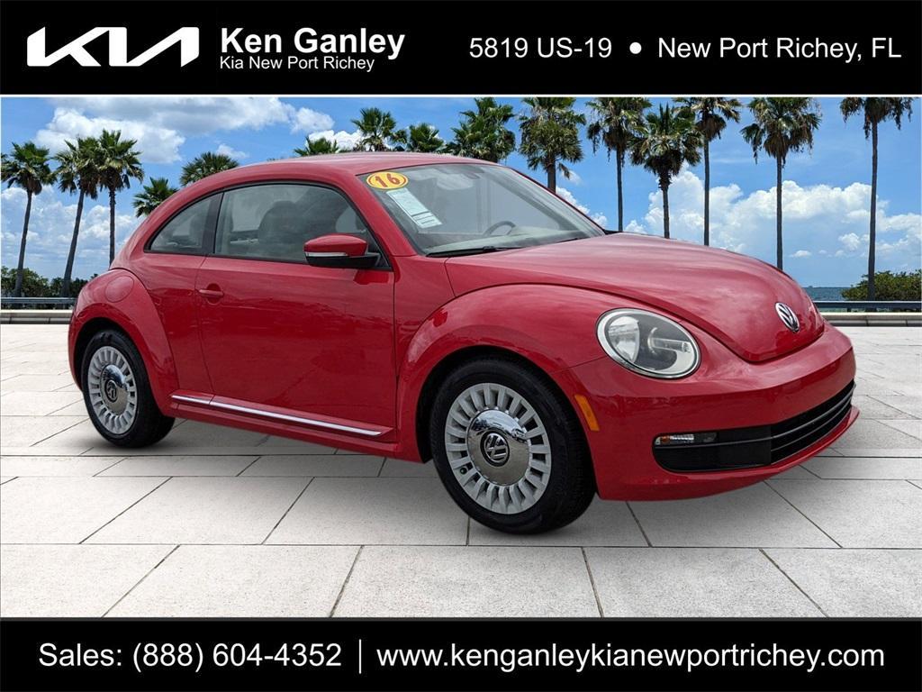 used 2016 Volkswagen Beetle car, priced at $15,993