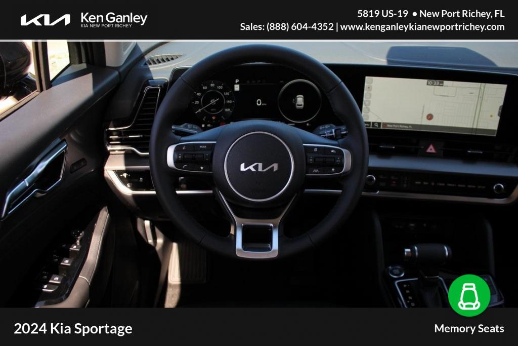 new 2024 Kia Sportage car, priced at $33,649