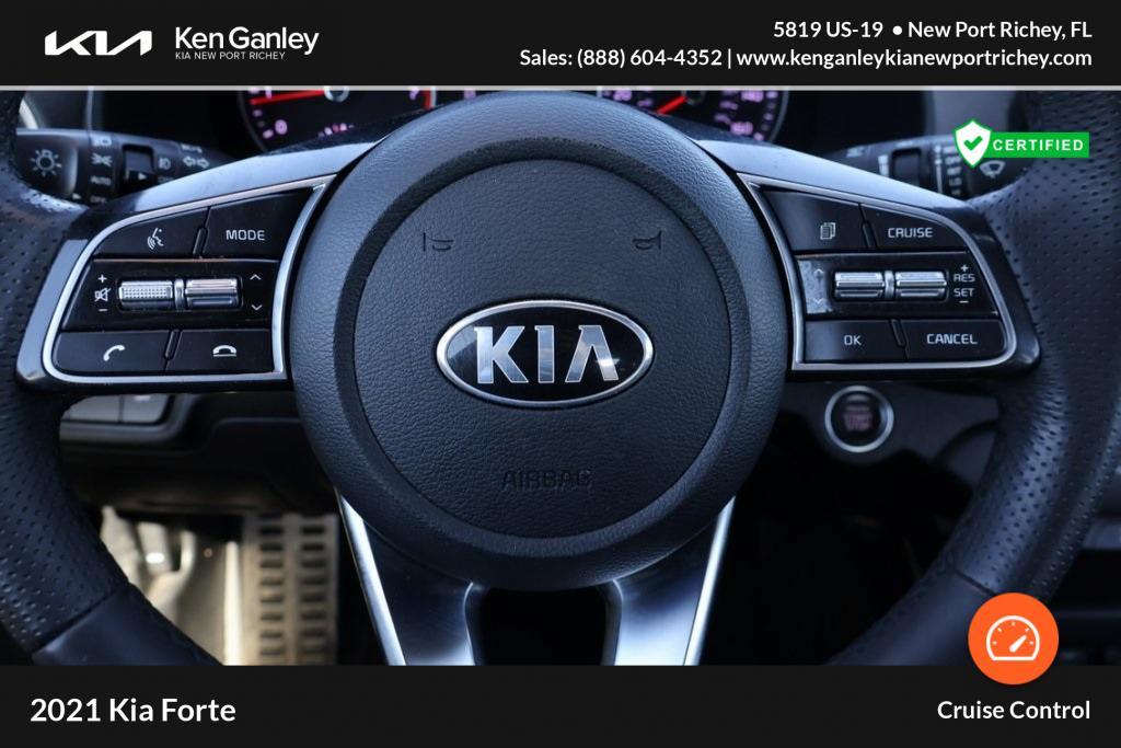 used 2021 Kia Forte car, priced at $18,599