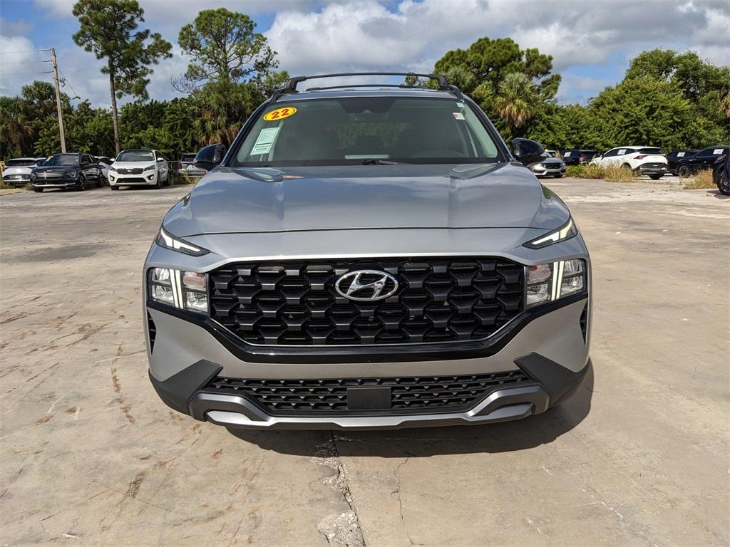 used 2022 Hyundai Santa Fe car, priced at $17,993