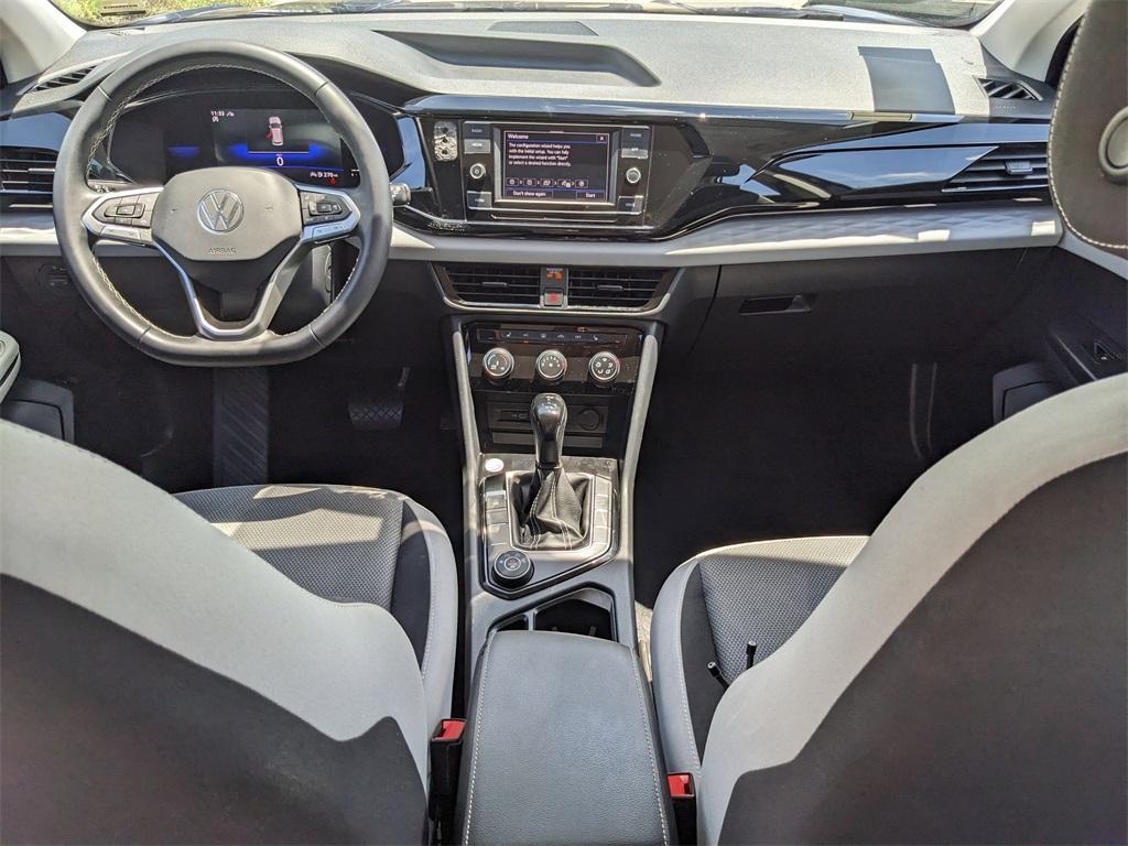 used 2023 Volkswagen Taos car, priced at $19,202