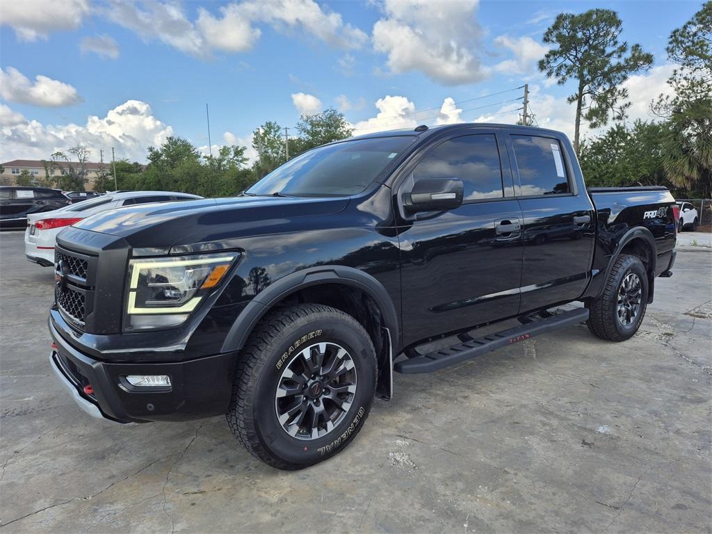 used 2021 Nissan Titan car, priced at $37,271