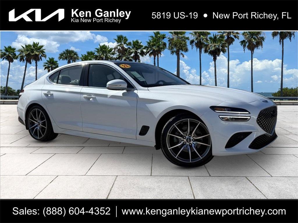 used 2022 Genesis G70 car, priced at $26,992