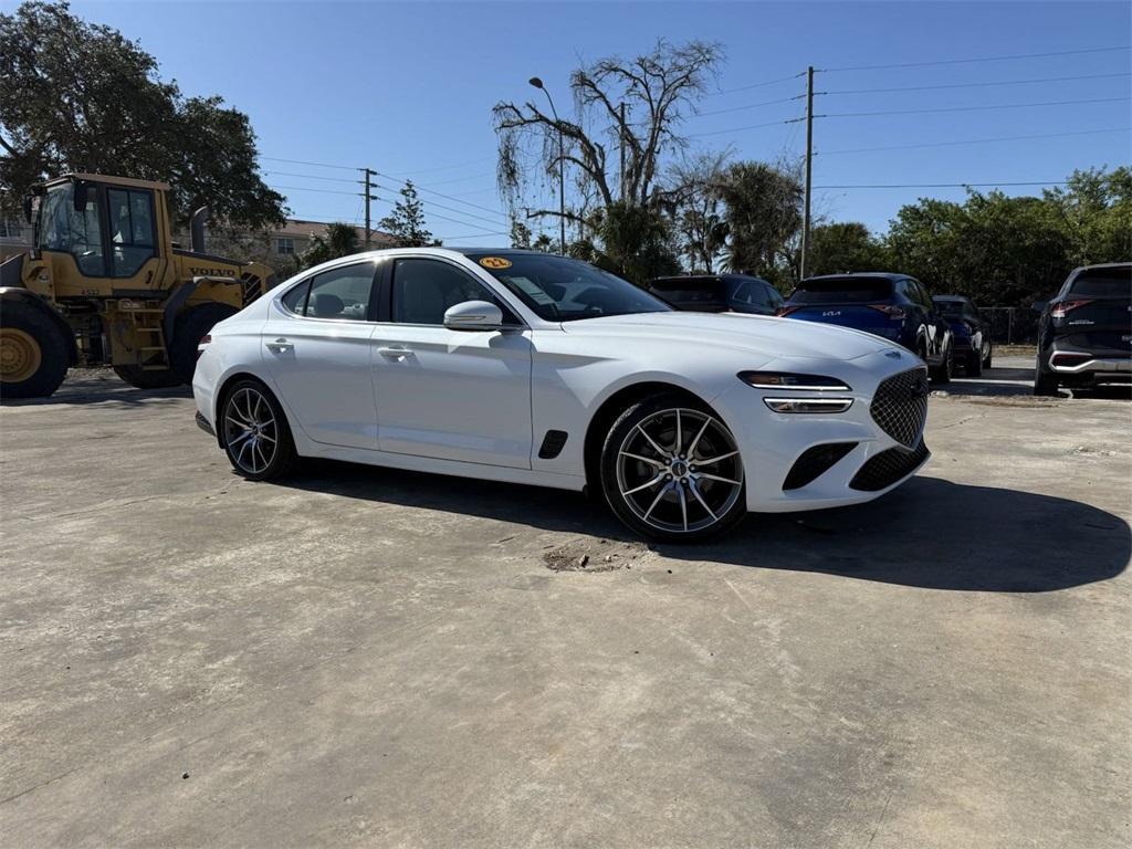 used 2022 Genesis G70 car, priced at $26,992