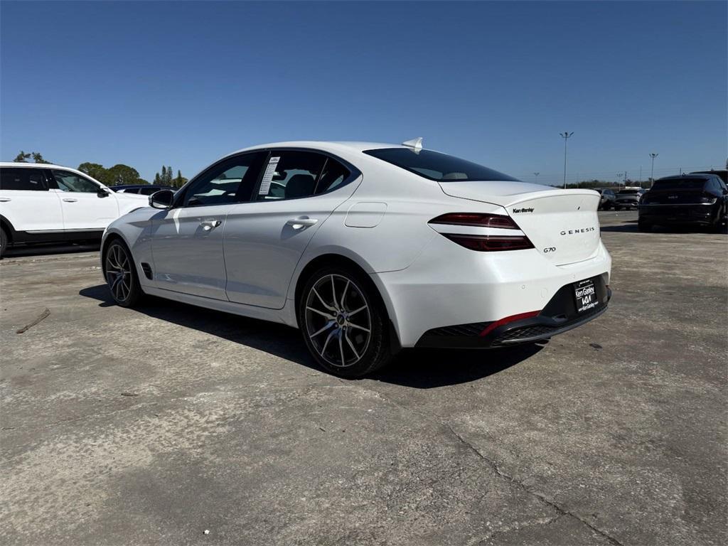 used 2022 Genesis G70 car, priced at $26,992