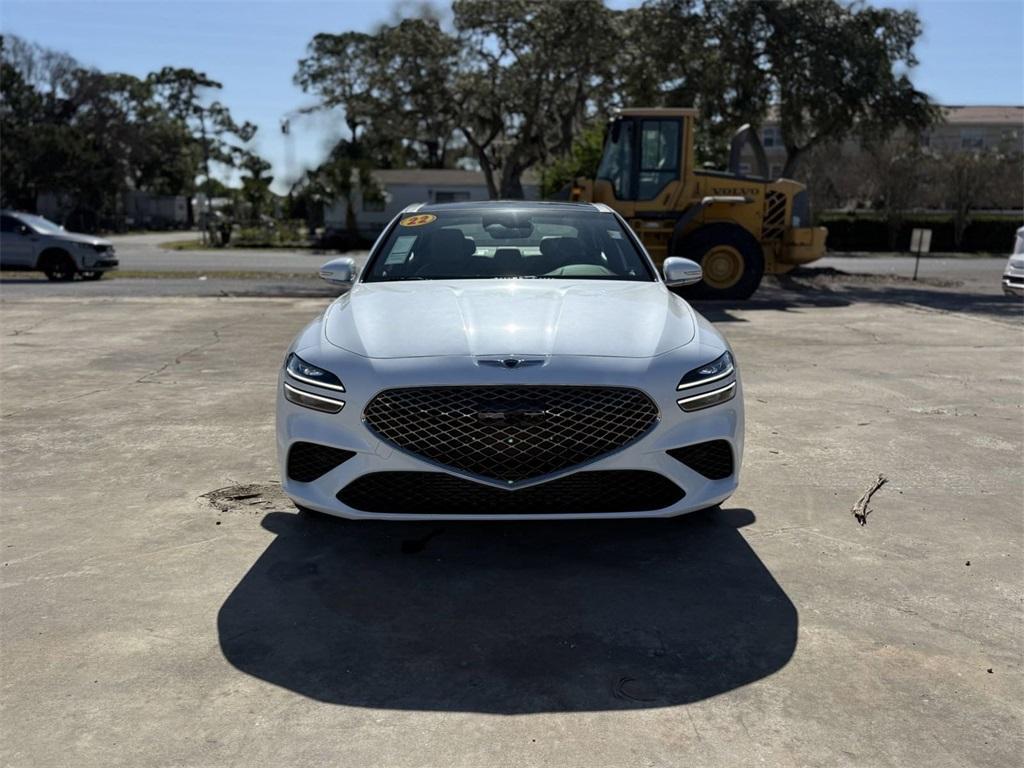 used 2022 Genesis G70 car, priced at $26,992