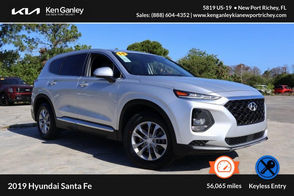 used 2019 Hyundai Santa Fe car, priced at $17,802