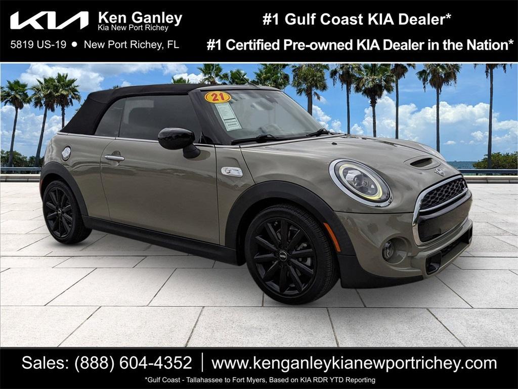 used 2021 MINI Convertible car, priced at $18,214
