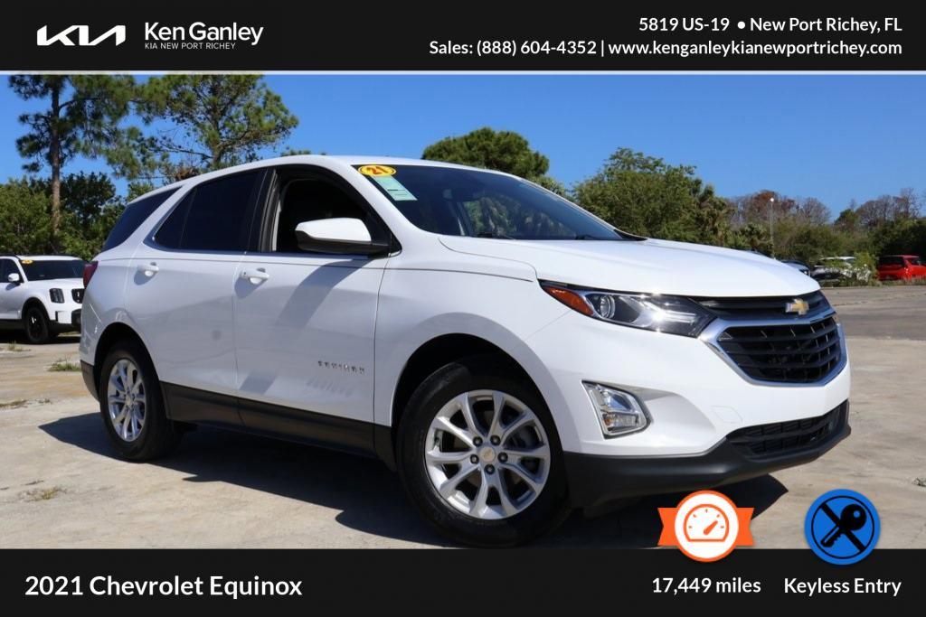 used 2021 Chevrolet Equinox car, priced at $21,774