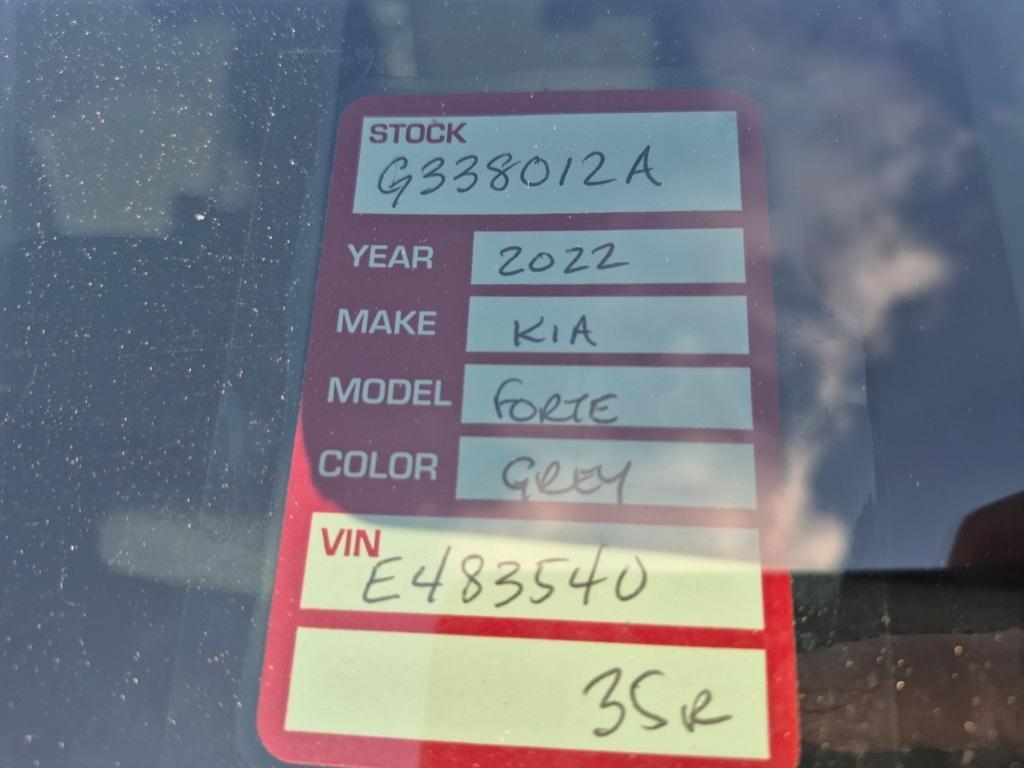 used 2022 Kia Forte car, priced at $15,902