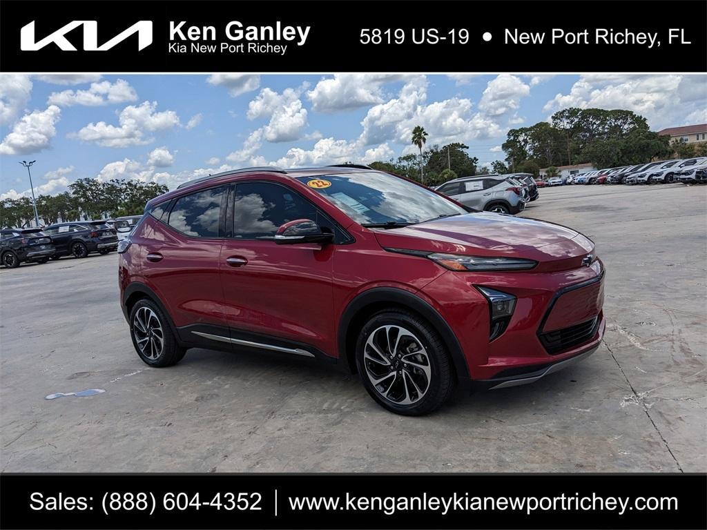 used 2022 Chevrolet Bolt EUV car, priced at $19,491