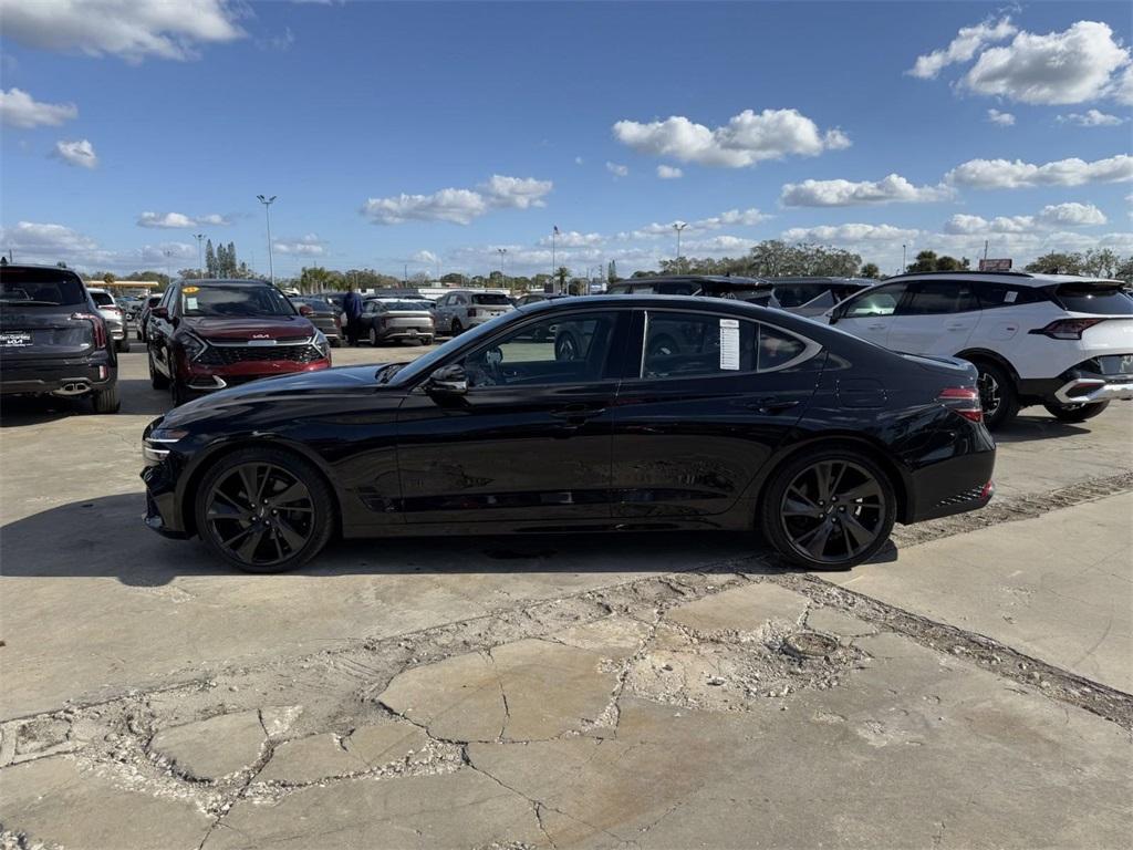 used 2023 Genesis G70 car, priced at $27,432