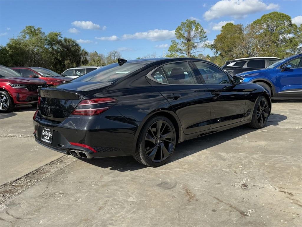 used 2023 Genesis G70 car, priced at $27,432