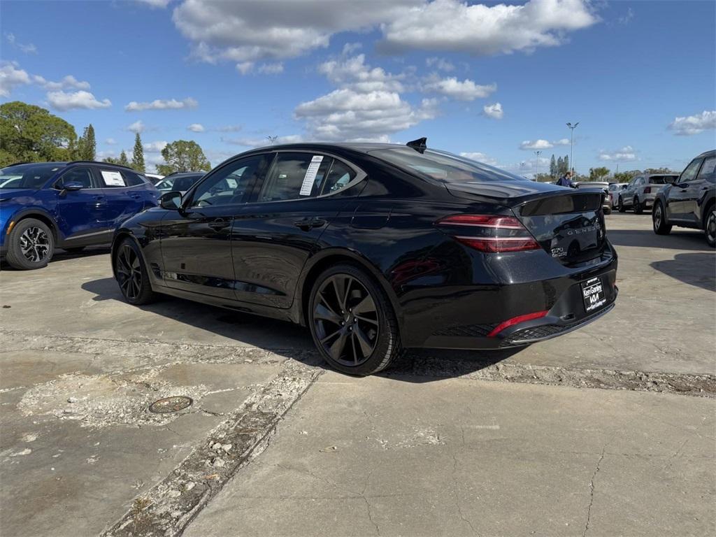 used 2023 Genesis G70 car, priced at $27,432