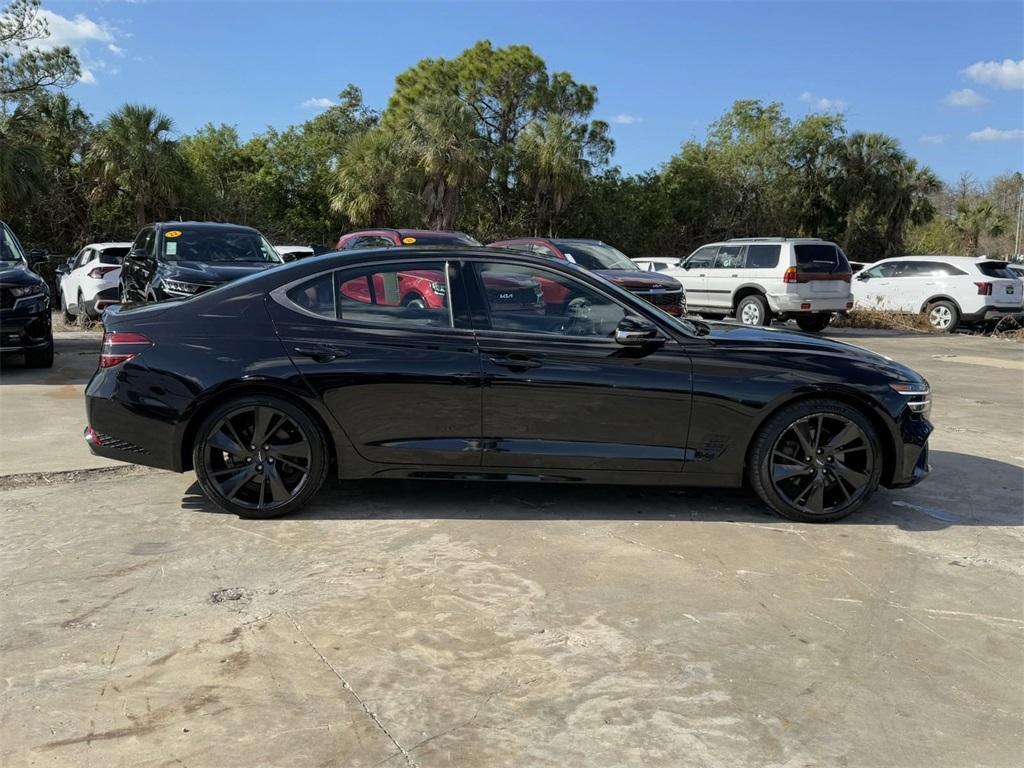 used 2023 Genesis G70 car, priced at $27,432