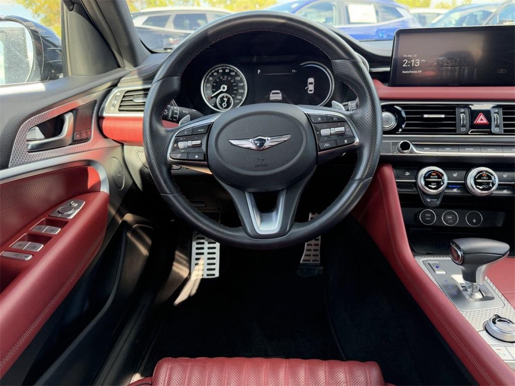 used 2023 Genesis G70 car, priced at $27,432